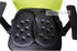 Tailbone, (TD-GS1205-BLK) Tektrum Portable Foldable Cool Gel Orthopedic Seat Cushion with Handle for Travel, Airplane