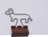 Dachshund Shaped Binder Clips 25 Count Bag Small 23mm Office Gift (Brown) by Butler in the Home