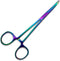Bandage, Castroviejo, & Iris Scissors, & Kelly, & Mosquito Forceps Rainbow -