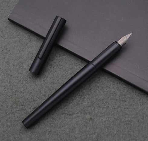 JINHAO 35 Fountain Pen, Matte Black, Fine Nib 0.5mm