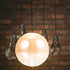 4.72 Inch G9 Bulbs POPETPOP Amber Glass Ball Lampshade Replacement Globe Lamp Shade Cover Decorative Light Shade