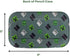 Innovative Designs Minecraft Pencil Case Set, Stickers and Gel Pens for Kids, Molded with Zip Closure