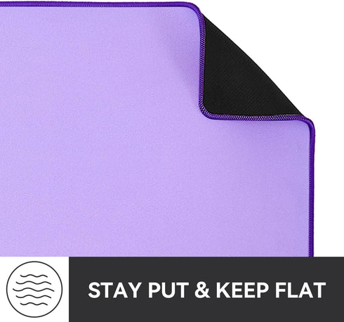 Waterproof Large Gaming Mouse Pad with Durable Stitched Edges, Non-Slip Rubber Base, Smooth Surface for Home Office