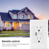 Zigbee Wall Outlet with USB - One Controlled, One Always On, Compatible with Google Assistant and Alexa