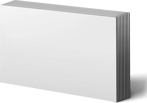 LLPT Dry Erase Magnetic Sheets 6 Packs, 5.9” x 8.3”, Reusable Washable No Adhesive, White Sticker Notes for DIY