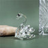 H&D HYALINE & DORA Sparkle Crystal Swan Figurine Collection - Paperweight Table Centerpiece Ornament