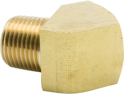 Brass Pipe Fitting, 45 Degree Barstock Street Elbow, 1/4" NPT Female x 1/4" NPT Male (Pack of 5)