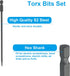 vibedor 11 Set, Set S2 6 Inch Enthusiasts150mm Pcs Durable Torx Screwdriver Security Tamper Proof Bit Steel Magnetic