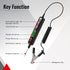 HABOTEST Test Light Automotive, 0.8V-100V DC Buzzer Circuit Tester with Sharp Probe and Flashlight
