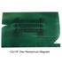 Green Magnetic Viewing Film 4x6 | Cool Magnets Science Kit for Physics Education and Magnetism Demonstrations