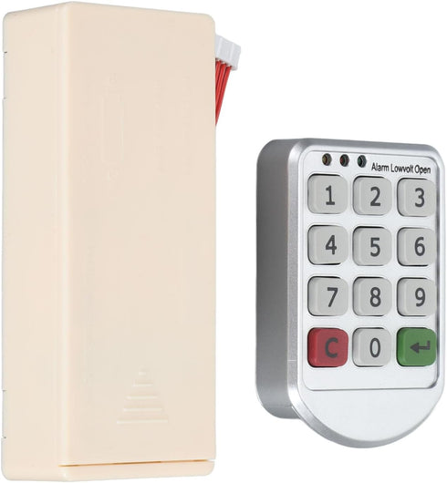 Smart Door Lock, Keyless Deadbolt Digital Electronic Coded Lock with Keyless Entry Password Keypad for Cabinet