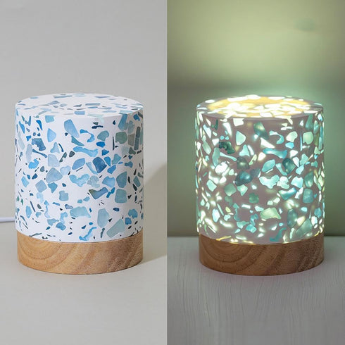 Generic Bedroom,3 Night Light,Bedside Table Lamp, Nightstand Lamp for Living Room Bedroom Home Office,Visual Meditation