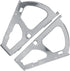 2Pcs (1 TOPINCN Shoes Drawer Cabinet Hinges, Stainless Steel Shoe Rack Hinges Frames Shoes Drawer Cabinet Hinges Turing