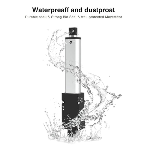 25mm 20N Mini Electric Linear Actuator, 12V Actuator with Brackets for Robotics and Automation