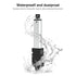 10mm 120N Mini Electric Linear Actuator, 0.5 Inch Linear Motion Actuator, 12V with Brackets for Cabinets, Robotics,