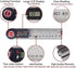 GemRed Digital Angle Finder Tool, 2 in 1 Angle Gauge, 7inch/200mm Stainless Steel Protractor