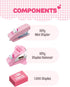 Kitty Mini Stapler with 1,000 Staples/Box + Staples Remover Set/School, Office Stationery (Mini Stapler Set) by ADDY & PLUSY