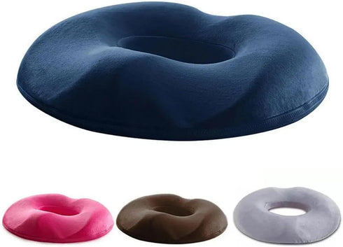 JJKSKV Tailbone Memory Foam Donut Pillow Orthopedic Seat Cushion for Placement Central Hollow Design, Memory Foam
