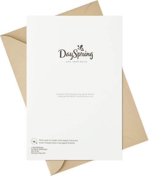 Dayspring Religious Thank You Card for Minister (Making a Difference) for Clergy Appreciation Day, Encouragement