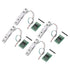 MECCANIXITY 4 Set Digital Load Cell Weight Sensor 1KG + HX711 Module, 24 Bit Precision A/D for DIY Kitchen Scale Kit