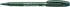 Schneider Topwriter 157 Fiber Tip Pen, 0.8 mm, Green Barrel, Box of 10