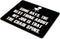 Smooffly Funny Quotes Mouse Pad, Non-Slip Rubber Gaming Mousepad, The Best Thing About My Job is That The Chair Spins