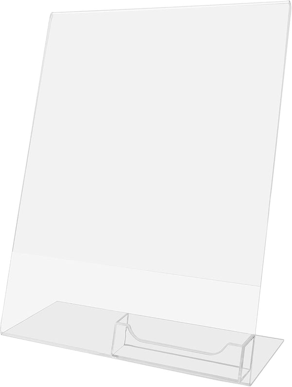 Marketing Holders 6 Pack Acrylic Sign Holder 8.5" x 11" with 3.5"