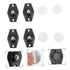 8pcs Self-Adhesive Box Casters - Quiet Rolling Wheels for Easy Moving