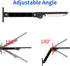 Aqonsie Solar Lights Outdoor, 56LED, 180 Adjustable Angle Security Night Light with Remote Control & 3 Lighting Modes