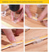 Threetwofour 100 Pack 8-10mm/0.31-0.39in Height<2.8mm/0.11in 102PCS Double Installation LED Strip Light Mounting