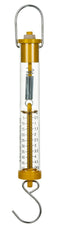 Eisco Labs Newton Force Meter Spring Scale - Max Capacity 50N, 5Kg, Dual Scale Labeled