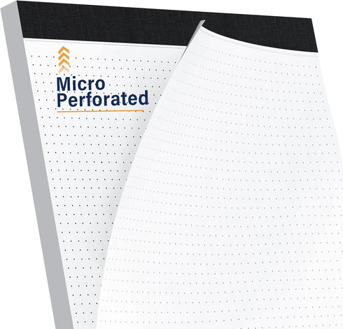 AILZFEI 2 Pack 8.5 11 30 5x5 (5 inch), 8.5"x11" Dot Grid Desk Notepad x Dot Paper Pad, Sheets per Pad, White, Dots per