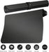 Boutilon (L-Black,35"x 17") Leather Desk Pad Protector,Non-Slip Mouse Pad,Laptop Desk Pad,Office Mouse Mat,Waterproof