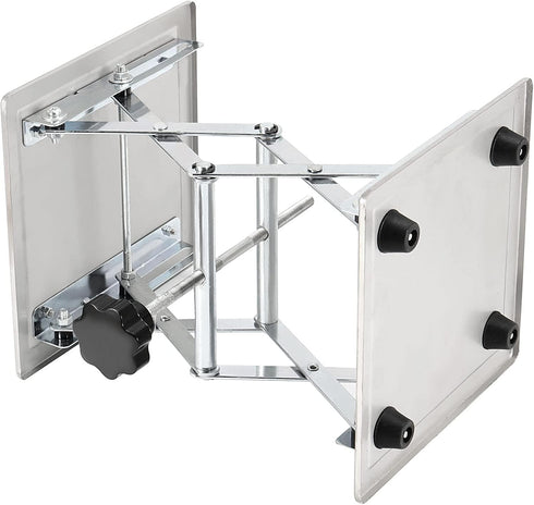 JOIKIT 2 PCS 8 x 8 Inch Stainless Steel Lab Jack Scissor Stand, Expandable Height Range from 85mm to 280mm