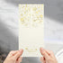 Christmas Cash Envelope, Red Envelope Pack of 18, Gold Stamped Gift for Christmas/Birthday/Holiday