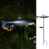KAIXOXIN Solar Garden Lights Metal Fish Decorative Stake for Outdoor Patio Yard