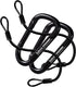 Selens Electrical Tape Holder - Quick Lock Steel Clip with 15" Hanging Rope for Photography and Film Production