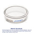 10pk Glass Petri Dishes, 60x15 mm, Autoclavable Borosilicate Glass Cell Culture Dishes with Clear Lid