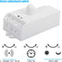 Cloimei 5.8GHz TDL1913 2-16M Microwave Motion Sensor Switch High Sensitivity Adjustable Range for Smart Home Lighting