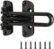 WellMade Swing Bar Door Lock Latch,Door Security Latch for Kids Safety and Home