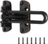 WellMade Swing Bar Door Lock Latch,Door Security Latch for Kids Safety and Home