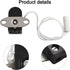 YobiLife Cord Pull Switch for Furniture and Lighting Control, Two-Hole Plate Mount for Wall Lamps, Table Lamps, Floor