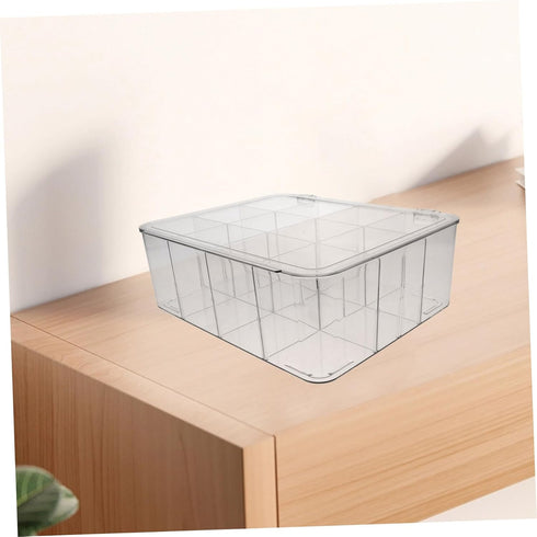 Neat Desktop Business Card Holder - Plastic Display Rack for Organizing Cards