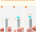 Kaco FIRST Gel Pens Cute Stationery Black Ink 2 Pieces with Extra 4 Refills, 0.5mm Fine Point, Aesthetic Cute Star Pens for Journaling Christmas Holiday Gifts by Kaco