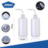 250pcs Tattoo Bottles Bags with 2pcs 250ml Tattoo Wash Bottles, Disposable Squeeze Bottle Sleeves for Tattoo Kits
