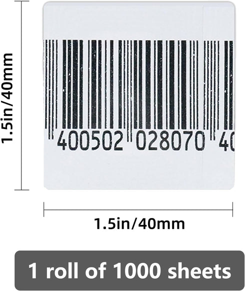 8.2mhz 1000 Security Tags Soft Labels Sticker, pcs Retail Anti-Theft Equipment Prevention EAS System