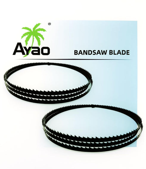 59-1/2-Inch X 3/16-Inch X 14TPI Bandsaw Blades (2 Pack) for Ryobi, B&D, Craftsman, Tradesman, Pro-Tech, Collins, Skil,