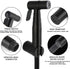 HSEAREA Steel Bidet Sprayer for Toilet Handheld for Cloth Diapers, Bathroom Jet Kit with Explosion-Proof Hose, Great