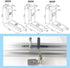 10PCS 4040 Corner Bracket L-Shape Connector for 4040 Aluminum Extrusion Accessories (Black)