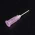 uxcell Industrial Blunt Tip Dispensing Needle with Luer Lock, 18G 1/2", 40 Pcs Pink for Liquid Glue Gun